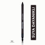 Smoky Eyes Mat Bitişli & Suya Dayanıklı Sünger Başlıklı Göz Kalemi 02 Coolest Brown