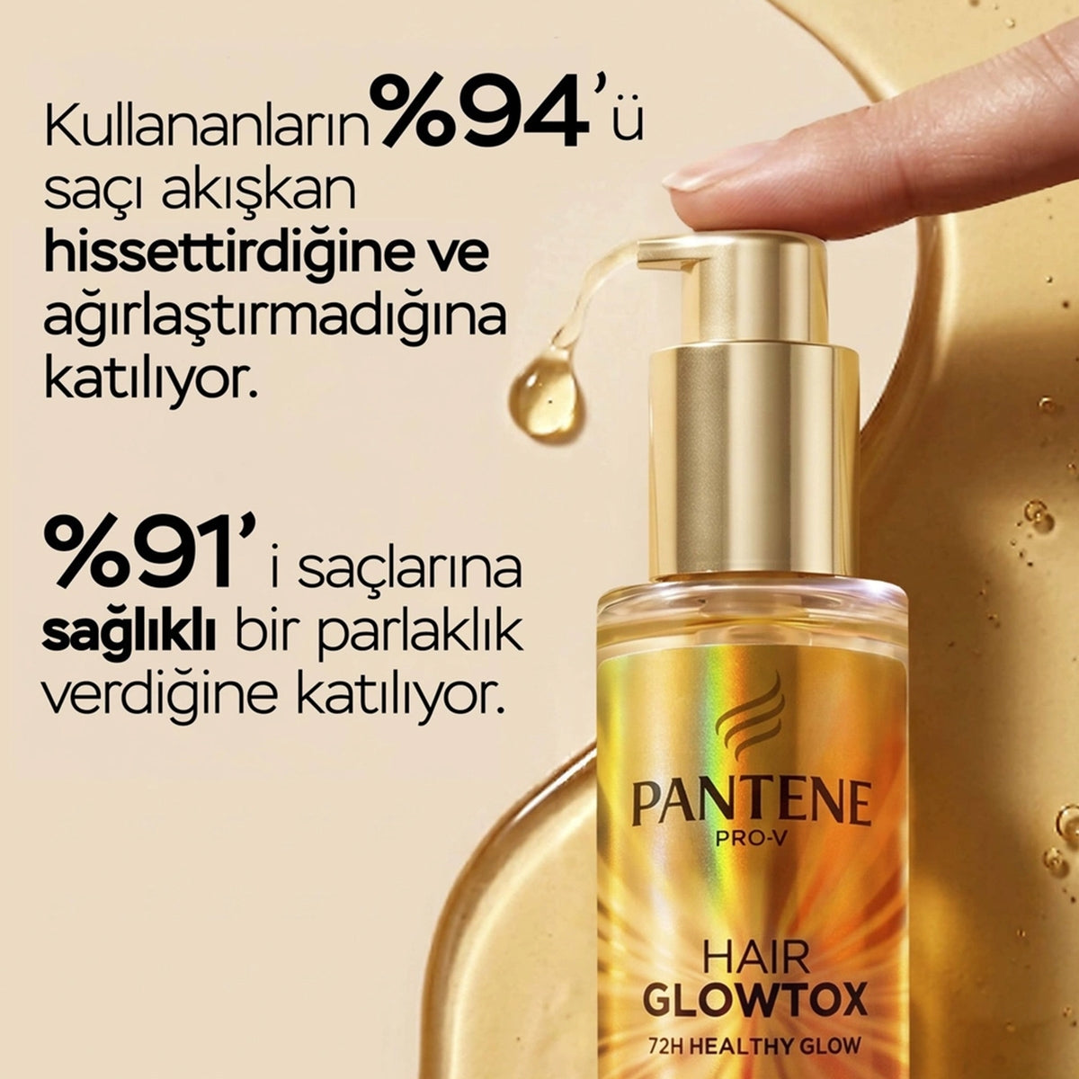 Saç Yağı Glowtox 100 ml