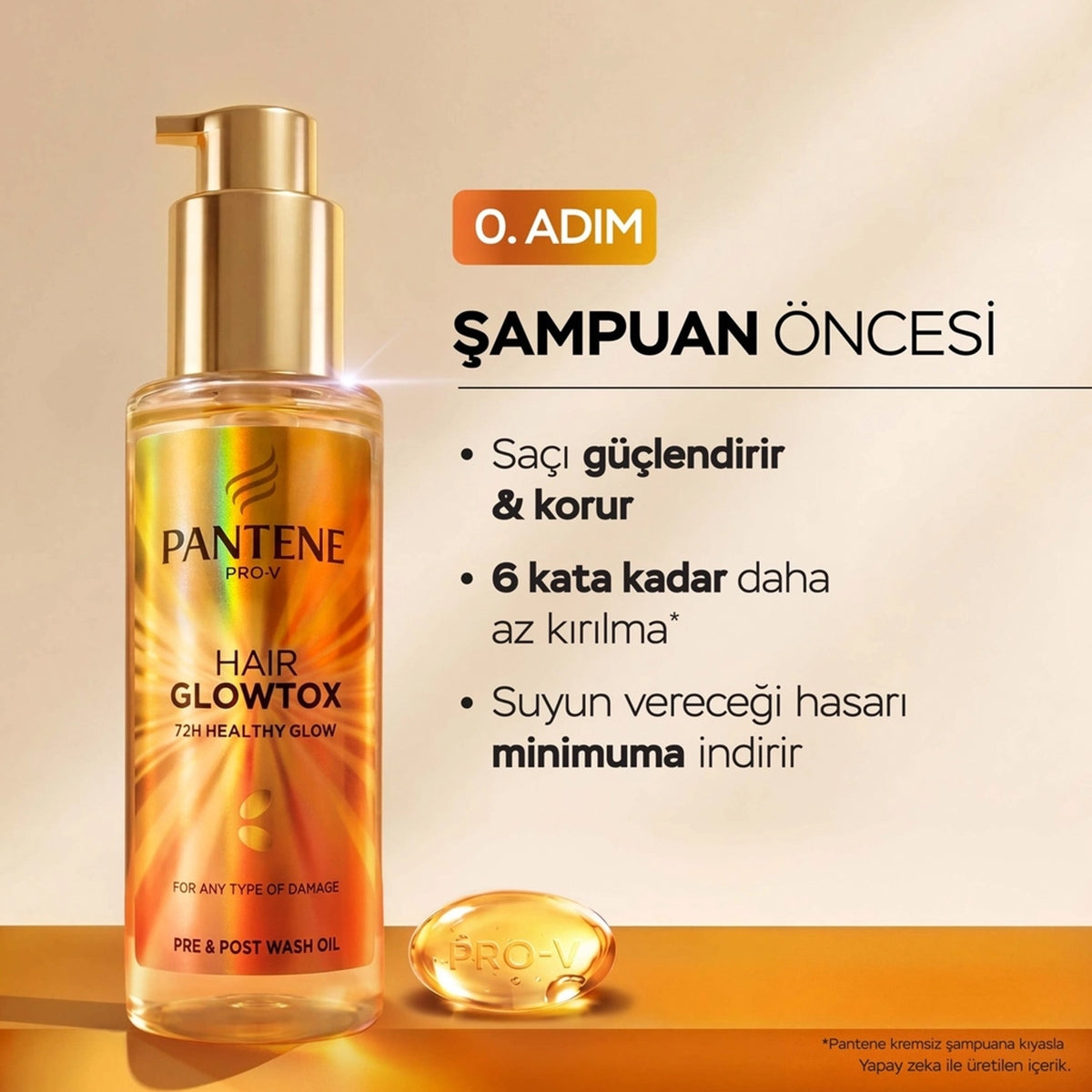 Saç Yağı Glowtox 100 ml