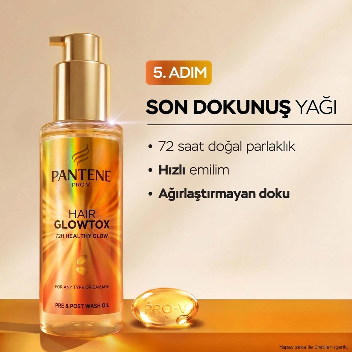 Saç Yağı Glowtox 100 ml