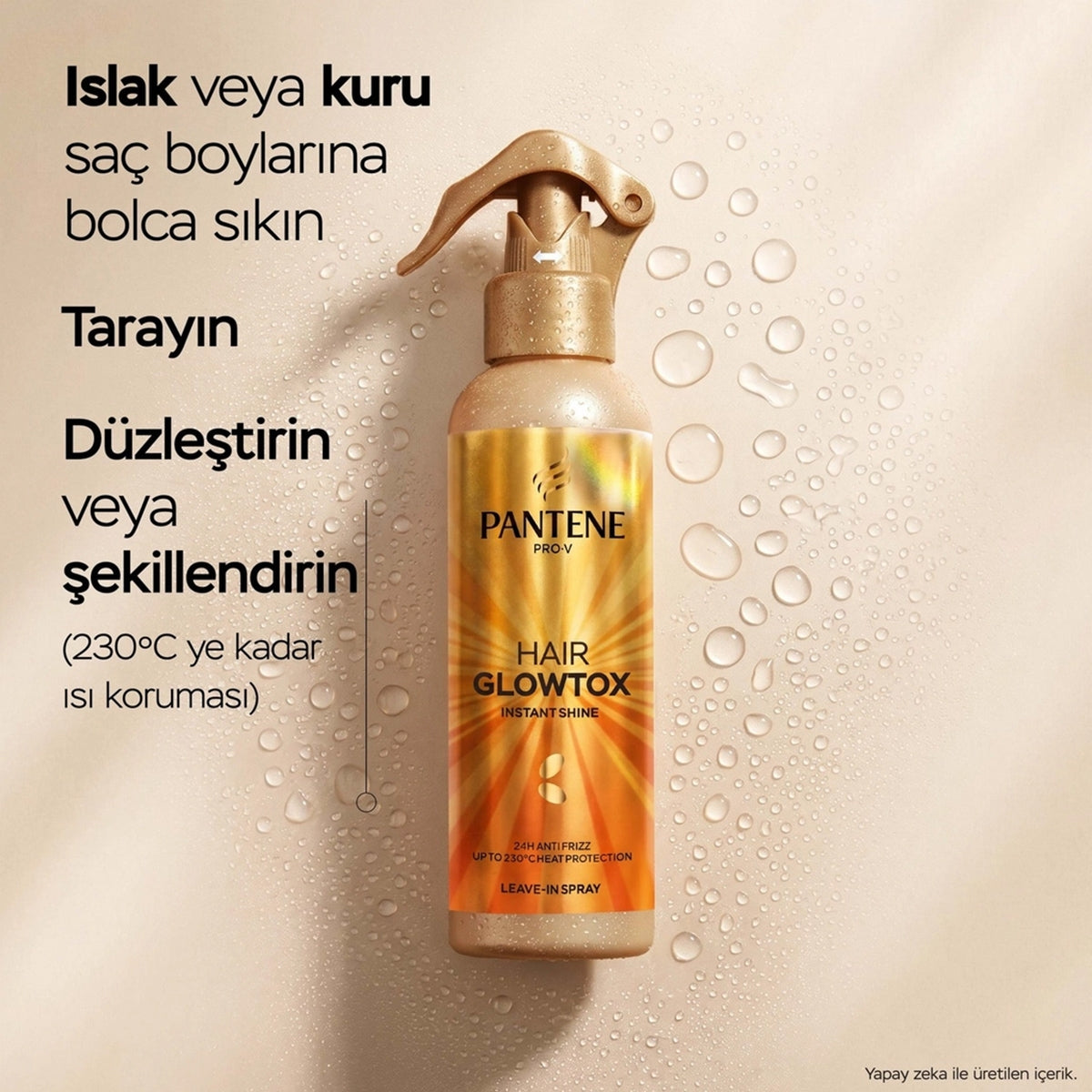 Saç Spreyi Glowtox 200 ml