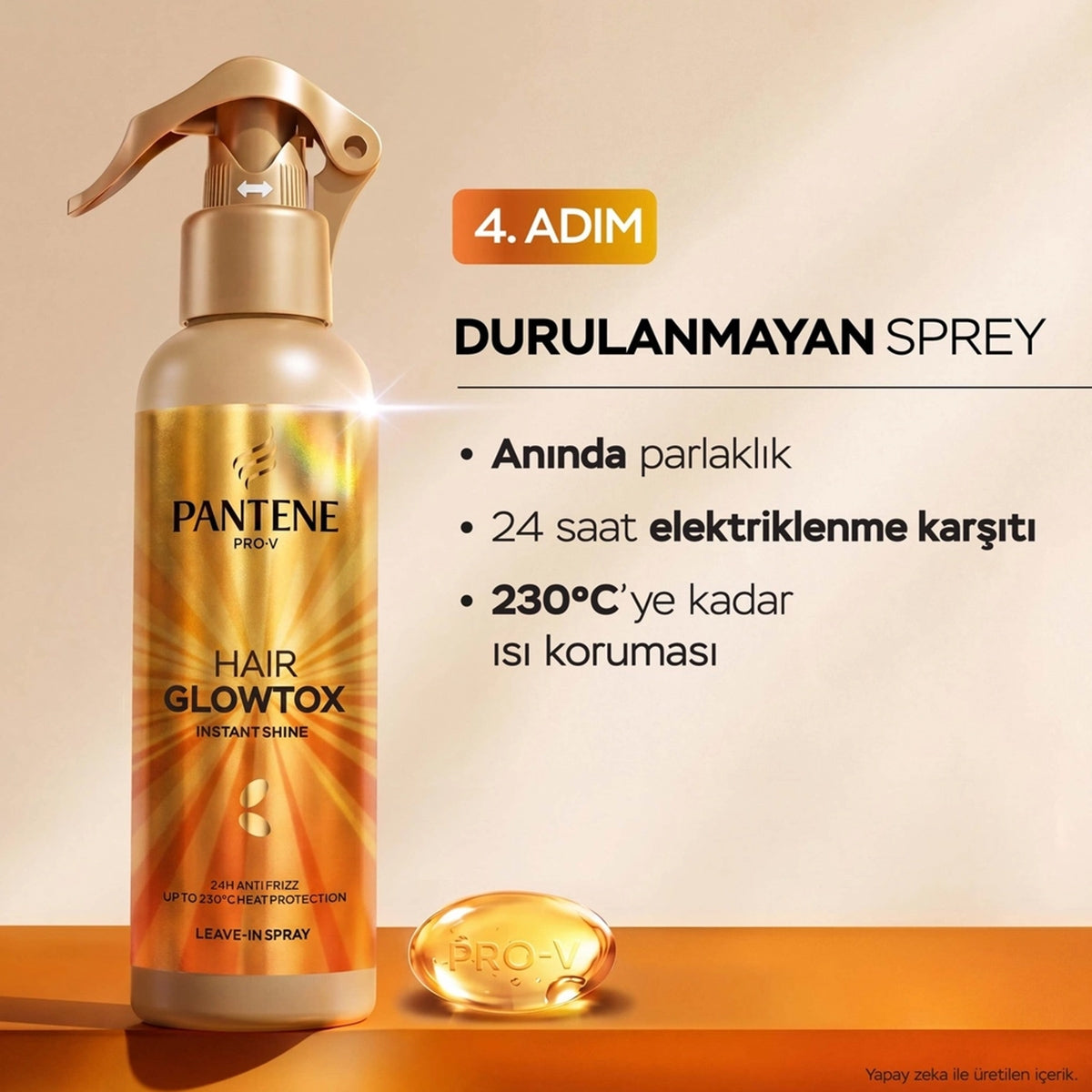 Saç Spreyi Glowtox 200 ml
