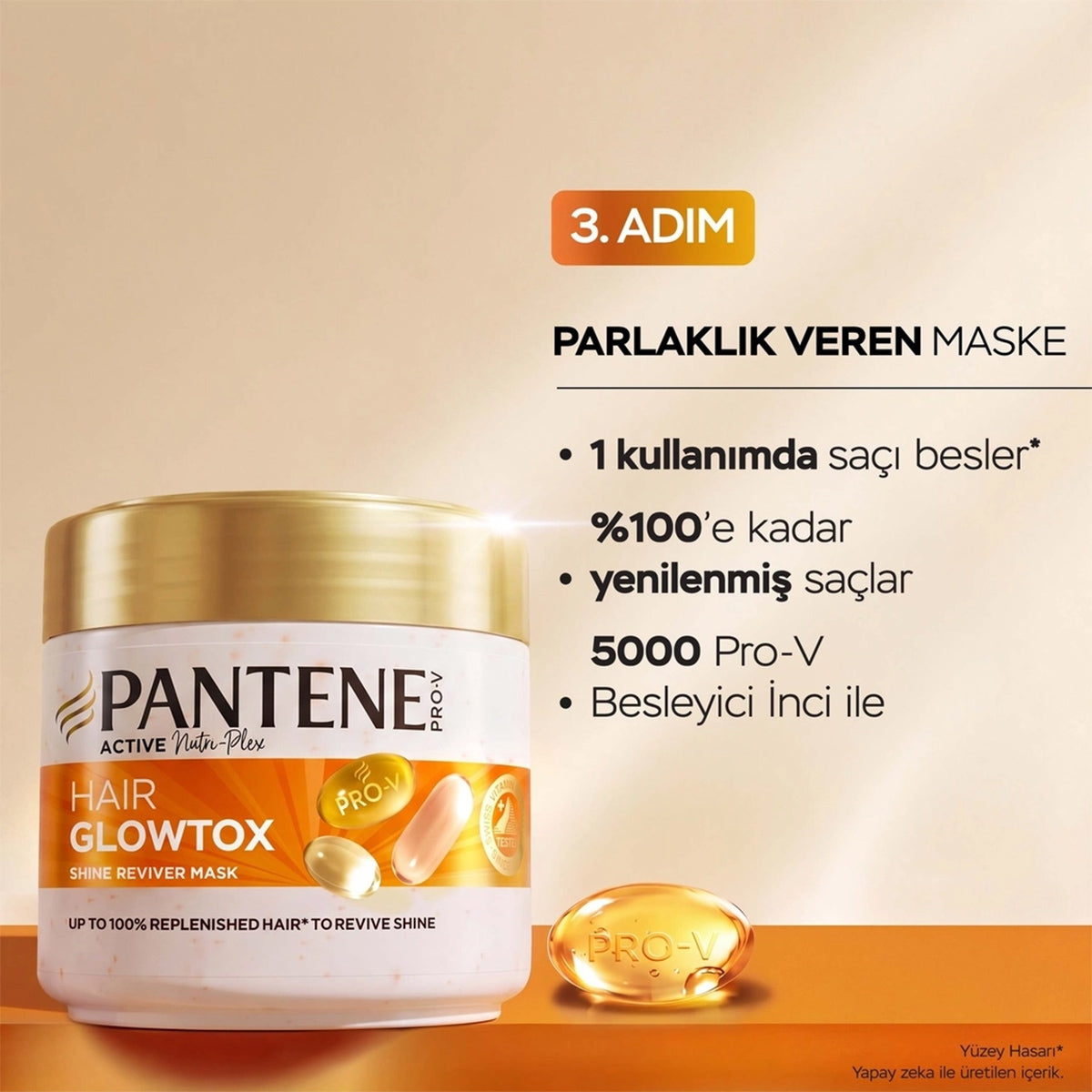 Saç Maskesi Glowtox 300 ml