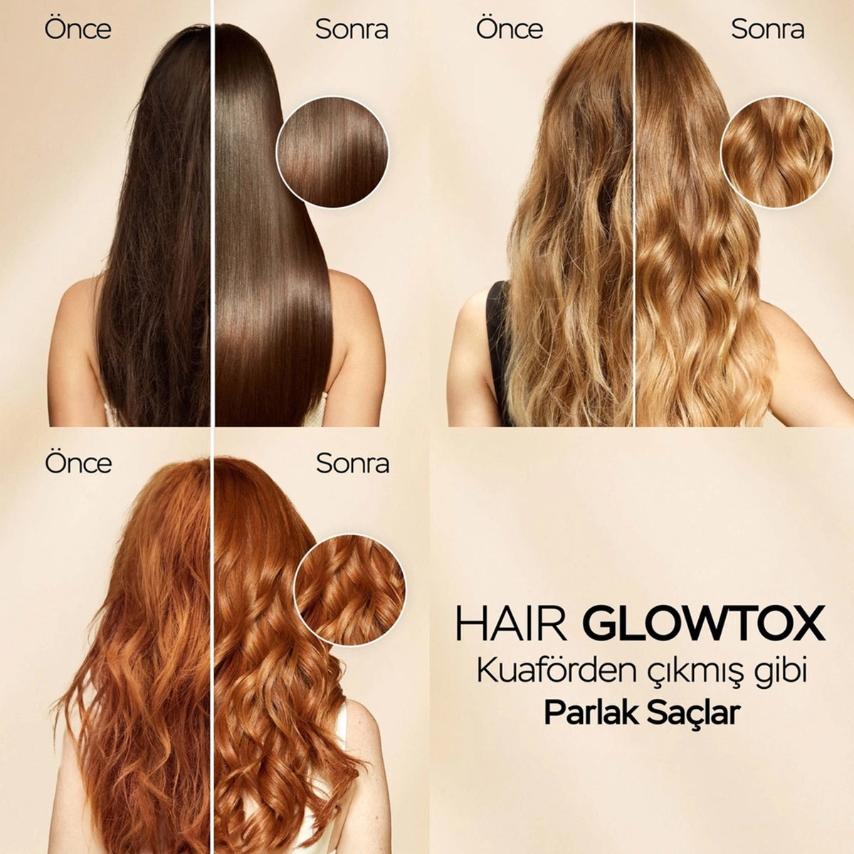 Saç Maskesi Glowtox 300 ml