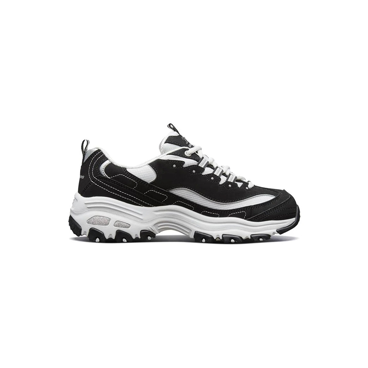 Skechers Biggest Fan Kadın Siyah Beyaz Spor Ayakkabı No 36
