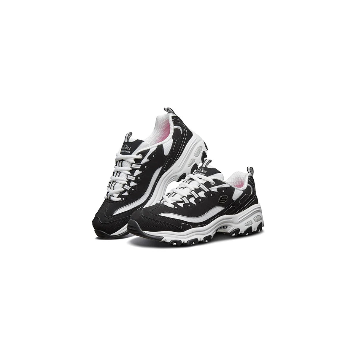 Skechers Biggest Fan Kadın Siyah Beyaz Spor Ayakkabı No 36