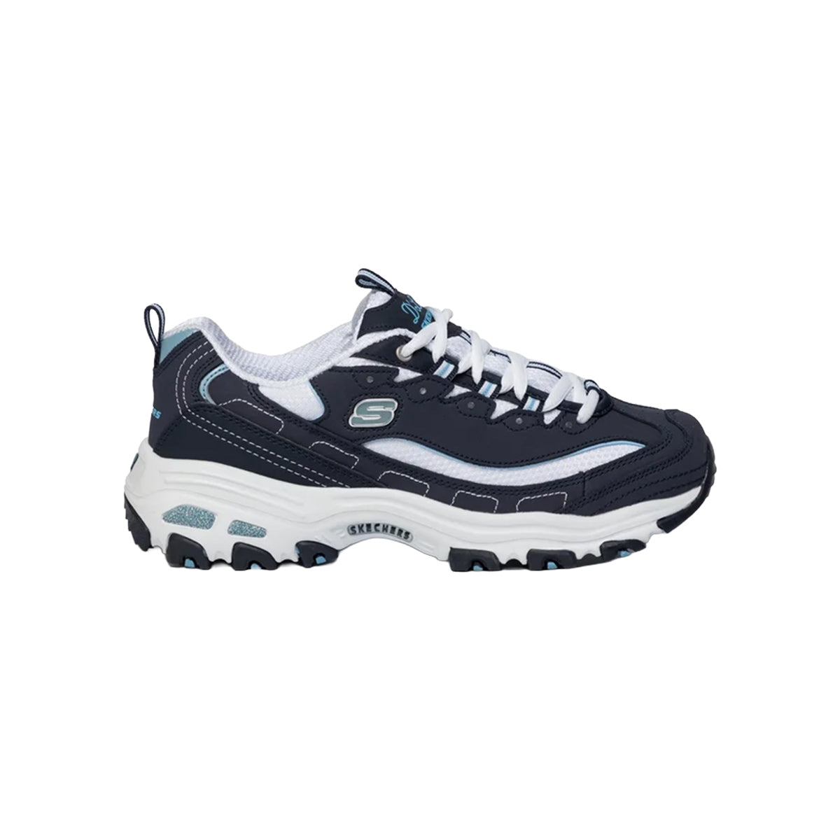 Skechers Biggest Fan Kadın Lacivert Beyaz Spor Ayakkabı No 39