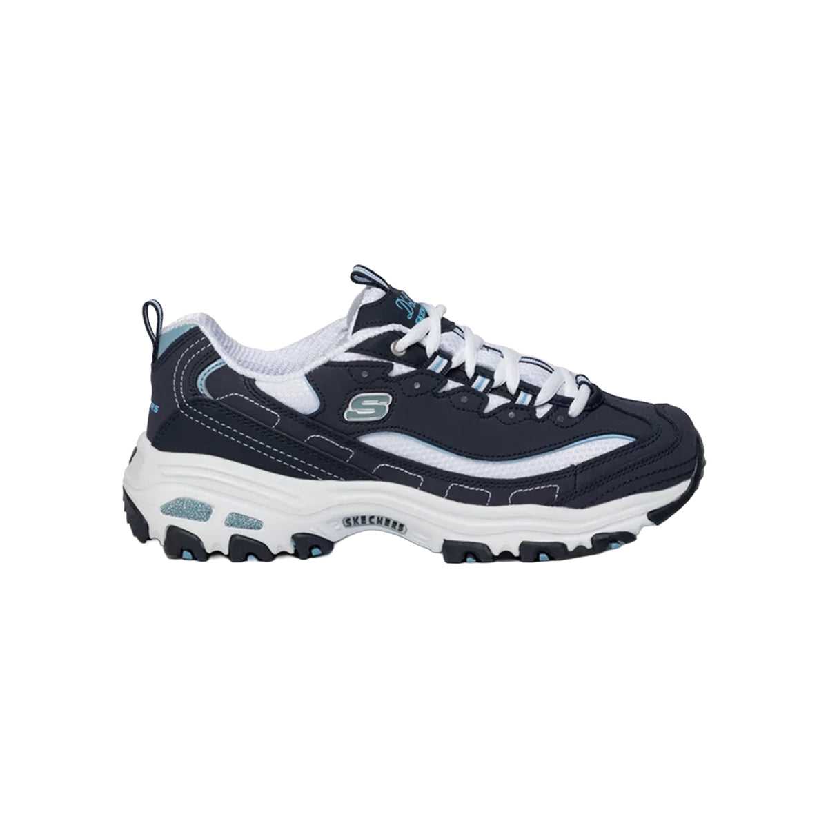 Skechers Biggest Fan Kadın Lacivert Beyaz Spor Ayakkabı No 39,5
